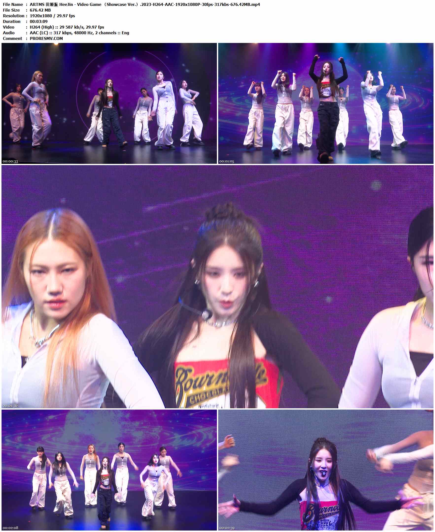 ARTMS 田姬振 HeeJin - Video Game （Showcase Ver.）.2023-H264-AAC-1920x1080P-30fps-317kbs-676.42MB官方MV_高清MV